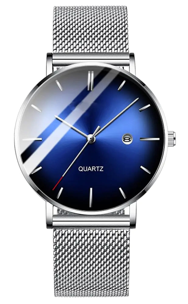 BESTKANG Womens Sleek Silver Quartz Watch - Stellmor
