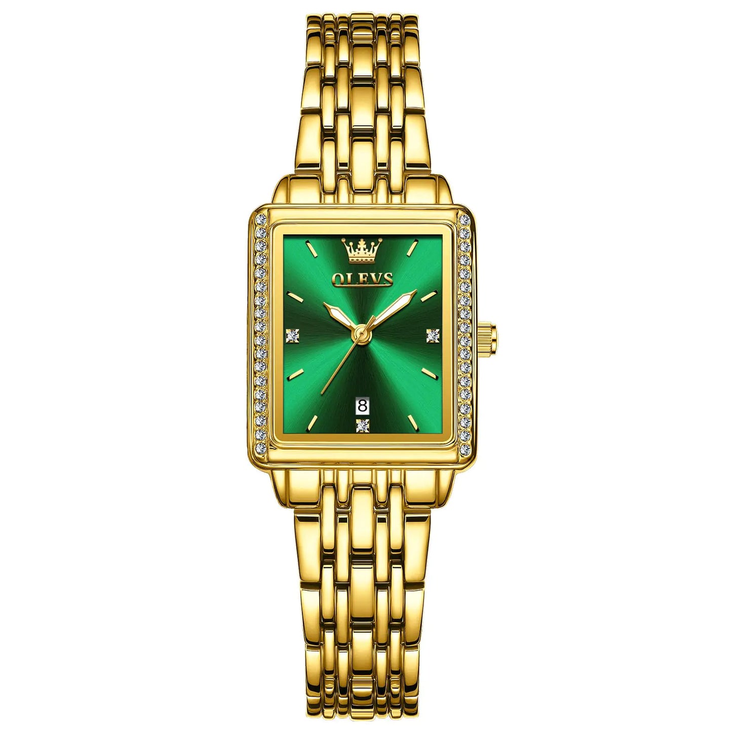 OLEVS Green Watches for Women - Stellmor